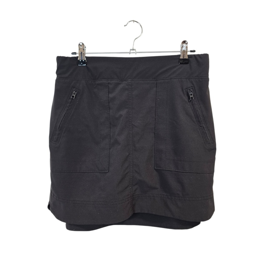 Athleta Black Skort‎ Skirt Active Athleisure Pockets Size 4